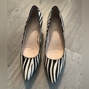 Calvin Klein Cow Fur Heels